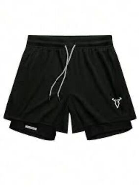 Manfinity Men's Athletic Shorts with built in compression size Medium